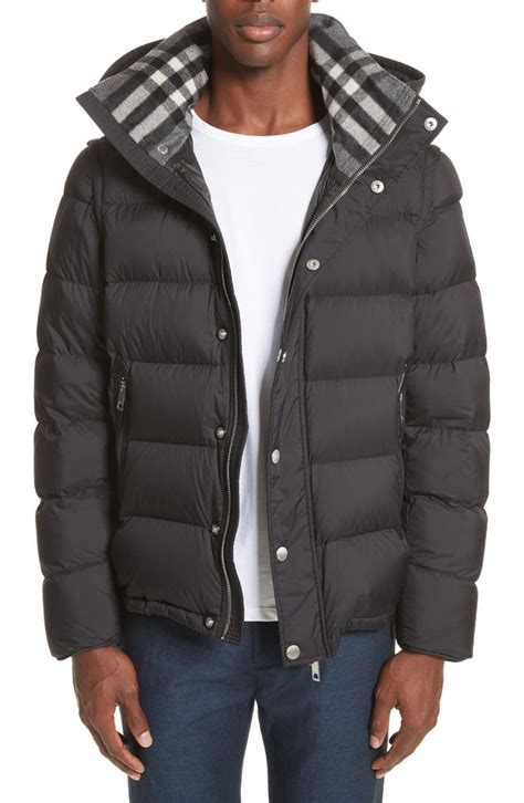 burberry red down jacket|burberry down jacket men's.